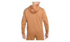 Sportswear Club Fleece Embroidered Hoodie "Flax / Flax / White" BV2654 224