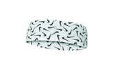 FURY HEADBAND 2.0 PRINTED "White / Black" N.000.2004.101