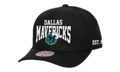 NBA Hardwood Classics Big Time Pro Snapback Cap "Dallas Mavericks - Black" HP10013 DMABLCK