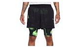Signature Ja Morant Dri-Fit 2-In-1 4" Basketball Shorts "Black / Lime Blast" FQ1022 010