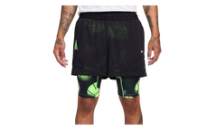 Signature Ja Morant Dri-Fit 2-In-1 4" Basketball Shorts "Black / Lime Blast" FQ1022 010