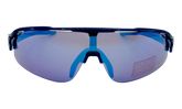 Flyfree Shield Team Sunglasses "Midnight Navy / Road Blue Mirror" IF1107X 410
