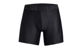 Tech 6" 2-Pack Boxerjock "Black / Black" 1327415 001