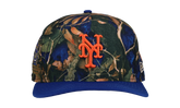 9FIFTY New York Mets Anniversary A Frame Snapback Hat "Leaves / Blue" NE203