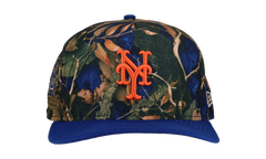 9FIFTY New York Mets Anniversary A Frame Snapback Hat "Leaves / Blue" NE203