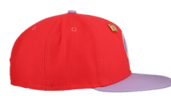 59FIFTY Chicago Cubs Two-Tone Color Pack Red Cap Fitted Hat "Red / Grey" 123451296494