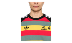Striped SS Tee "Bob Marley" JY5212