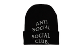 Embroidered Beanie "Black" ASSCFW2568