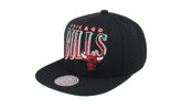 NBA Line Work Snapback Cap "Chicago Bulls - Black" HS8533 CBUBLCK