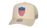 MLB Cooperstown Evergreen Trucker Snapback Cap "Brooklyn Dodgers - Off White" HHSS6490 BDOYYPPPOFWH