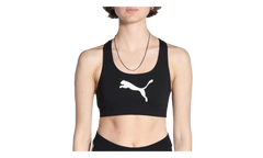 Training PwrShape Forever Logo Bra Top WMNS "Black/White" 515991 10