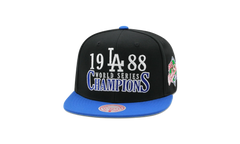 MLB Cooperstown World Series Champions Snapback Cap "Los Angeles Dodgers - Black" HHSS6809 LADYYPPPBLCK