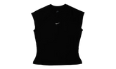 NSW Chill Knit Tight SS Ribbed Top WMNS "Black" IF0242 010