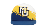 NCAA Paintbrush Snapback Cap "Marquette Golden Eagles - White / Navy" HHSS3302 MAUYYPPPWHNV