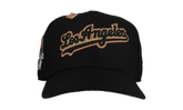 59FIFTY Los Angeles Dodgers 50th Anniversary Fitted Hat "Black / Gold / Copper - Trim" NE146