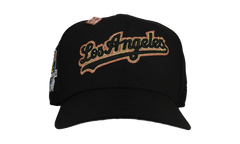 59FIFTY Los Angeles Dodgers 50th Anniversary Fitted Hat "Black / Gold / Copper - Trim" NE146