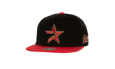 MLB Cooperstown Double Cord Deadstock Snapback Cap "Houston Astros - Black" HM10234 HASBLCK