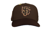 59FIFTY San Francisco Giants 1989 World Series Fitted Hat "Two-Tone Walnut Copper" NE359