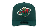 9FIFTY Minnesota Wild NHL A Frame Snapback Hat "Dark Green" NE166