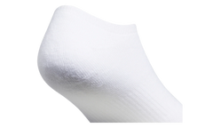 Trefoil No Show Socks (6 Pack) "Black/White" CI9858