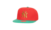 MLB Cooperstown Mistletoe Snapback Cap "New York Yankees - Red" HHSS7236 NYYYYPPPRED1