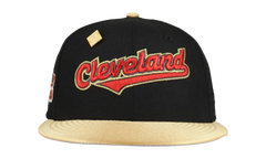 59FIFTY Cleveland Indians 1995 Champions Patch Fitted Hat "Black" NE101