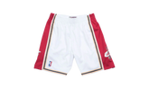 NBA Swingman Home Shorts "2003-04 Cleveland Cavaliers - White" SMSHGS18225 CCAWHIT03