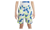 Woven All Over Print Shorts GS "White / Blue / Green" DA0853 100