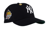 59FIFTY New York Yankees 1999 World Series Classic Fitted Hat "Navy / Green - Visor" NE292