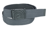 Ribbed Web Belt "Dunk Inspired Buckle - Dark Gray" 18001051 FA