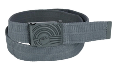 Ribbed Web Belt "Dunk Inspired Buckle - Dark Gray" 18001051 FA