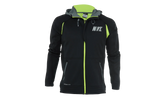 Hyper Elite City Hoodie "Black / Cool Grey / Volt" 716450 010