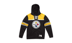 NFL Hockey Fleece Hoodie "Pittsburgh Steelers - Black" FPHDMM18731 PSTBLCK1