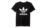 Originals Trefoil Tee GS "Black / White" BQ3910