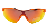 Victory Elite Team Sunglasses "Matte Team Orange / Road Tint / Orange Mirror" FZ9301 891
