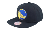 NBA Core Basic Snapback Cap "Golden State Warriors - Black / Grey" 6HSSJS19078 GSWBKGY