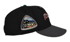 59FIFTY Rocket City Trash Pandas 59Fifty Fitted Hat "Black / Graphite / Metallic" 123451298542