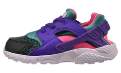 Huarache Run Now TD "Outdoor Green Hyper Grape" BQ7098 300