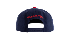NBA Hardwood Classics Team 2 Tone 2.0 Snapback Cap "Brooklyn Nets - Navy / Red" HHSS3267 NJNYYPPPNYRD