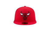 59Fifty NBA Chicago Bulls Fitted Hat "Red" 70343295