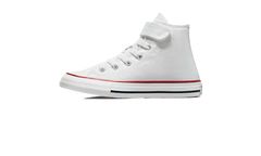 Chuck Taylor All Star 1V High Top Platform Shoes GS "White" 372884C
