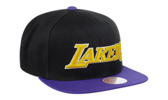 NBA Core Basic Snapback Cap "Los Angeles Lakers - Black / Purple" 6HSSJS19078 LALBKPR