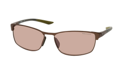 Modern Metal E Sunglasses "Satin Walnut / Course Tint" DZ7365 220