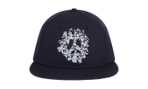 Peace Wreath Snapback Hat "Navy" DT572