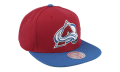 NHL Team 2 Tone 2.0 Snapback Cap "Colorado Avalanche - Red / Light Blue" HHSS5367 CAVYYPPPRDLB