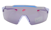 Limitless Shield Mirrored Sunglasses "Amethyst Tint / Blue Flash" IB3521X 538