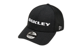 9FORTY OAKLEY x New Era Heather Snapback Hat "Blackout" 911523 02E
