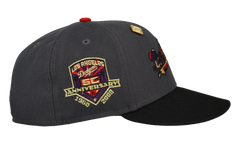 59FIFTY Los Angeles Dodgers 50th Anniversary Fitted Hat "Graphite / Grey" 123451297612