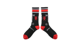 Sinner Socks "Black / Red" SM HR1 0000 112