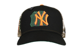 59FIFTY New York Yankees Trippy Metallic Fitted Hat "Real Tree / Black" NE339
